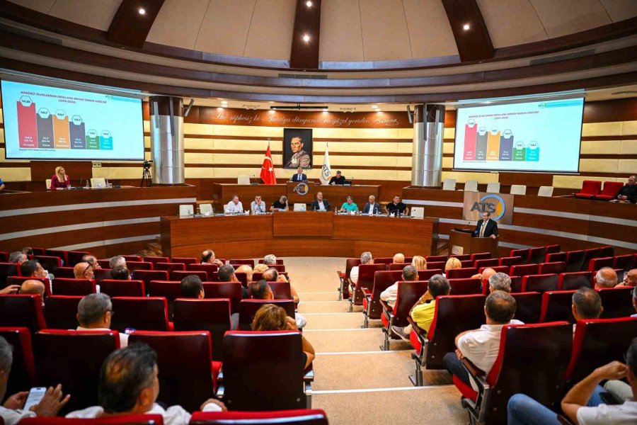 Atso Başkanı Hacısüleyman: "enflasyonda Düşüş Bekliyoruz"