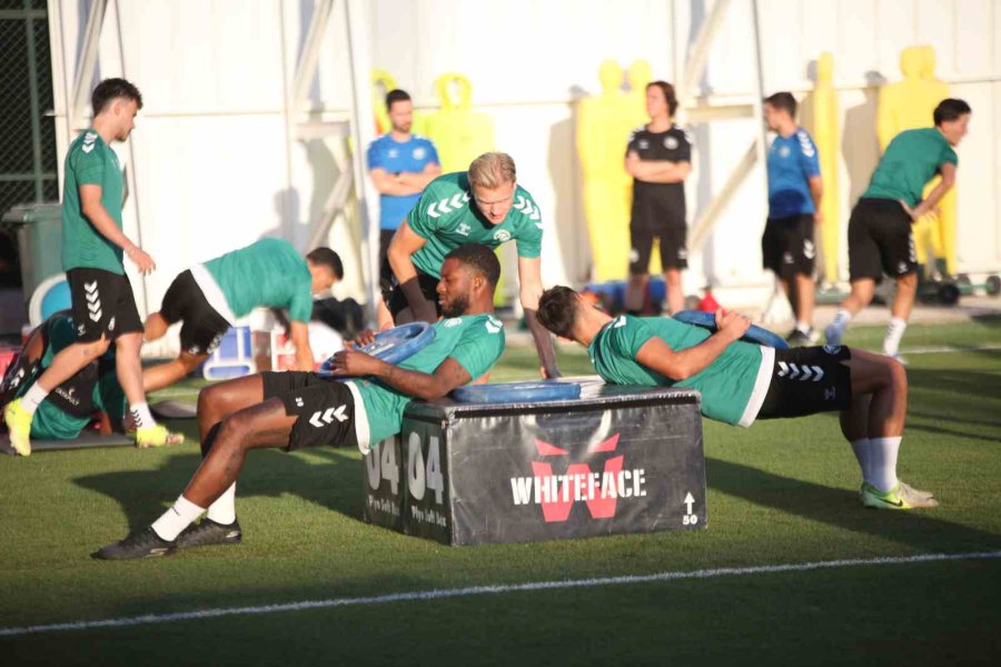 Konyaspor, Göztepe Maçının Hazırlıklarına Devam Ediyor