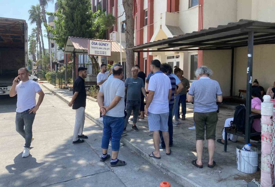 Mersin’de Patron Kayıp, İşçiler Mağdur İddiası