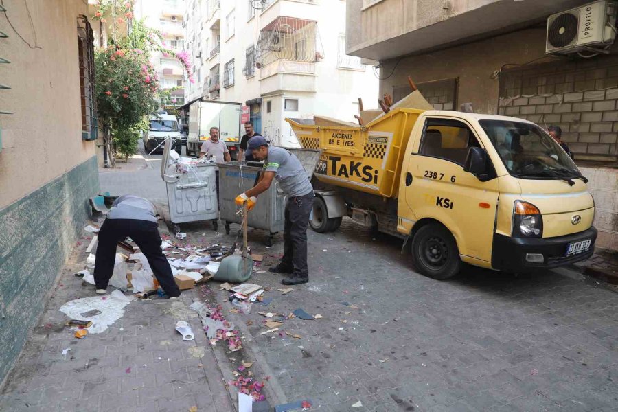 Mersin’de Çöp Taksiler Mobilya Atıkları İçin Nöbette