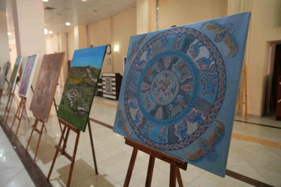 ’hititlerin İzinde Çorum’dan Niğde’ye Sergisi’ Sanatseverlerle Buluştu