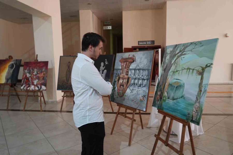 ’hititlerin İzinde Çorum’dan Niğde’ye Sergisi’ Sanatseverlerle Buluştu