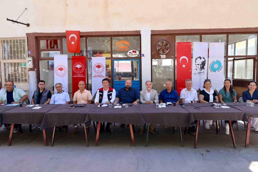 Çukurkuyu’da ’çiftçi Buluşmaları’ Gerçekleştirildi