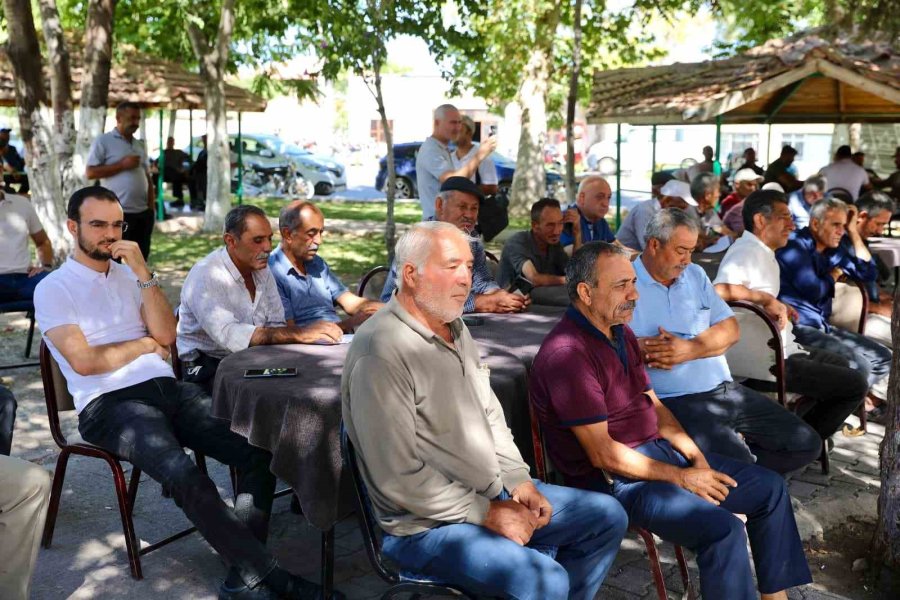 Çukurkuyu’da ’çiftçi Buluşmaları’ Gerçekleştirildi