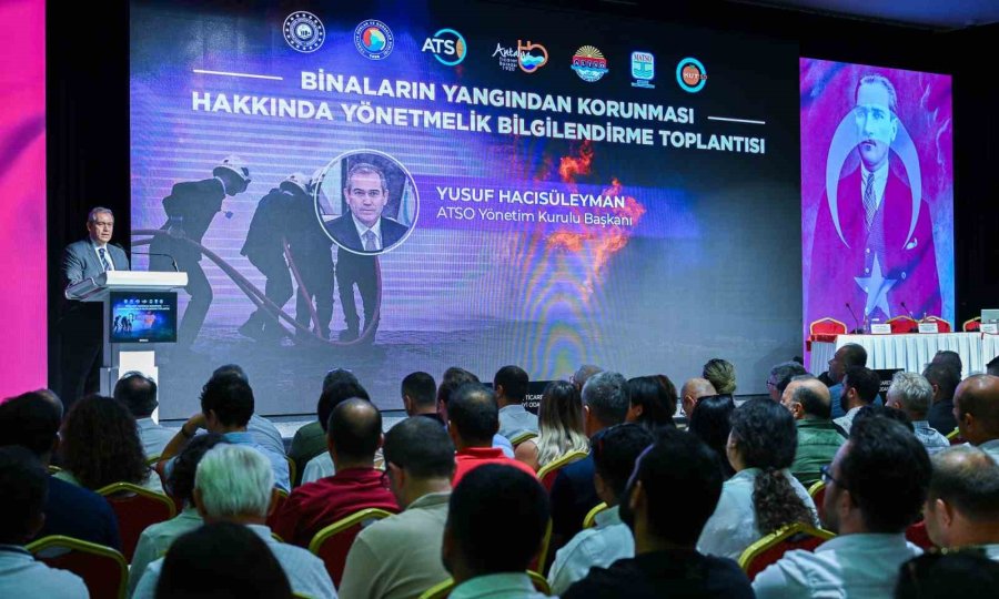 Atso Başkanı Yusuf Hacısüleyman: "saha İle Masa Arasındaki Farkları En Aza İndirmeliyiz"