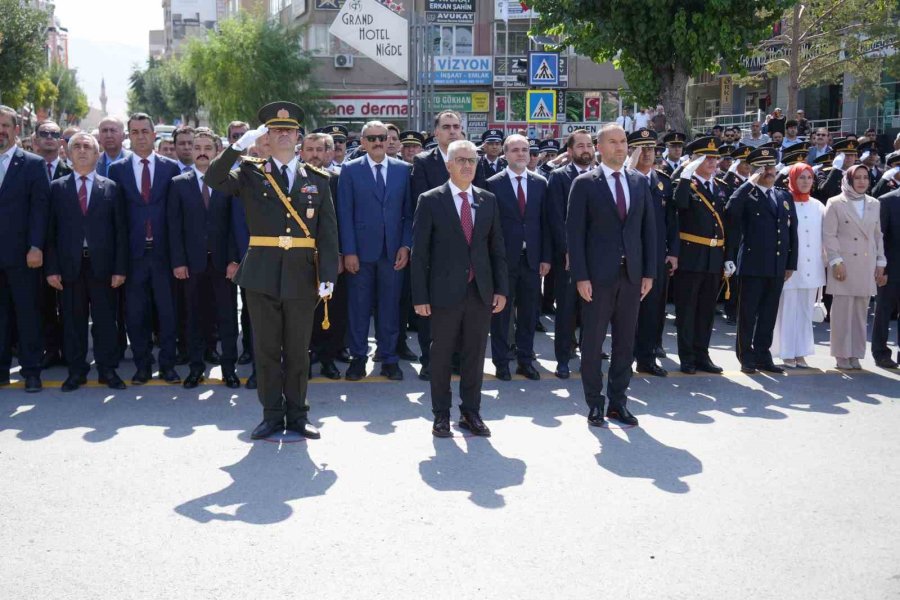 Niğde, 30 Ağustos Zaferi’nin 103. Yılını Kutladı