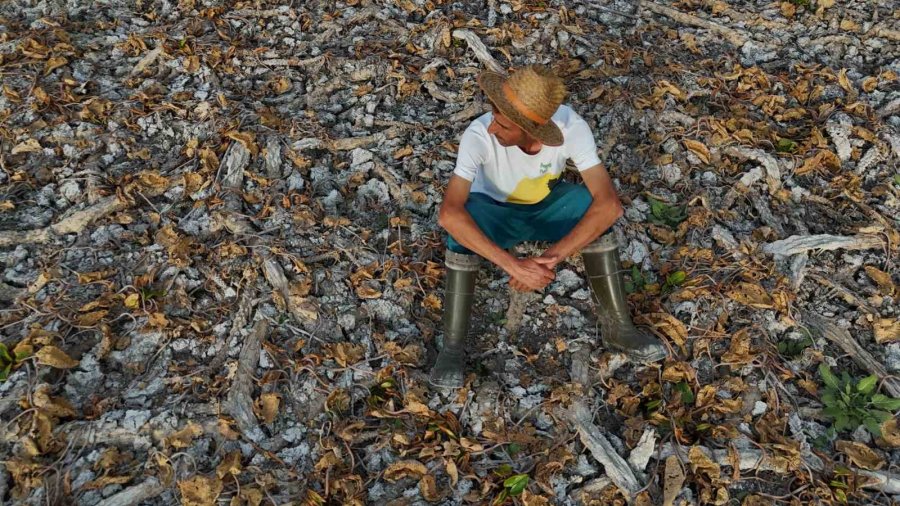 Beyşehir Gölü’nde Sular Çekilince Adalara Motorla Ve Yürüyerek Yolculuk Başladı