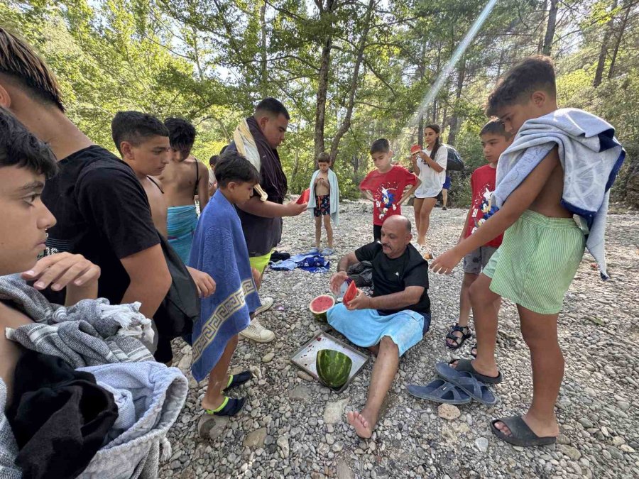 Minik Sporcular Ormana Spor Köyü’nde Hem Spor Yaptı Hem Doğayla Buluştu