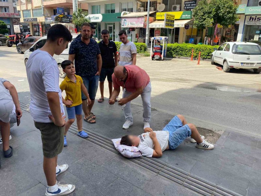 Devrilen Elektrikli Bisikletin Sürücüsü Çocuk Yaralandı