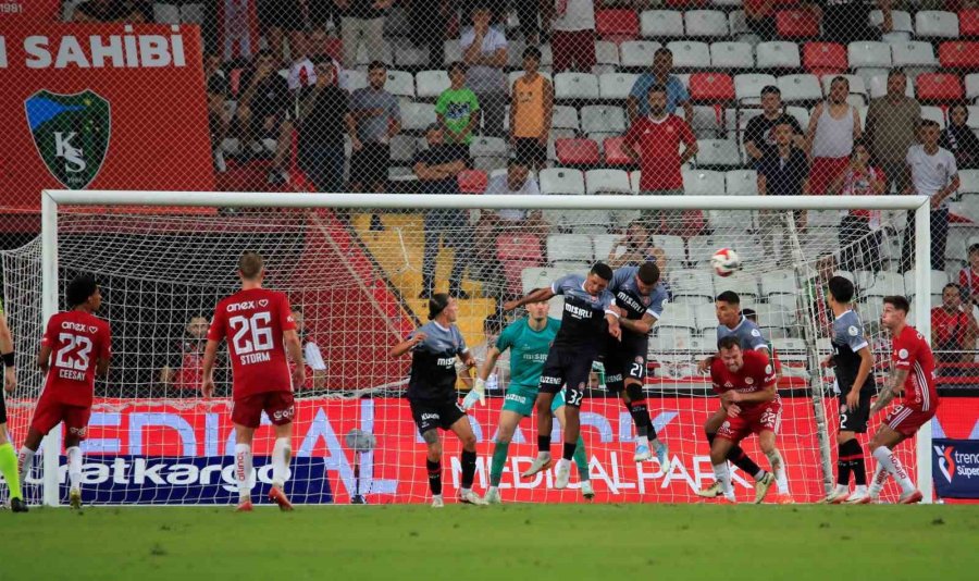 Trendyol Süper Lig: Antalyaspor: 1 - Fatih Karagümrük: 2 (maç Sonucu)