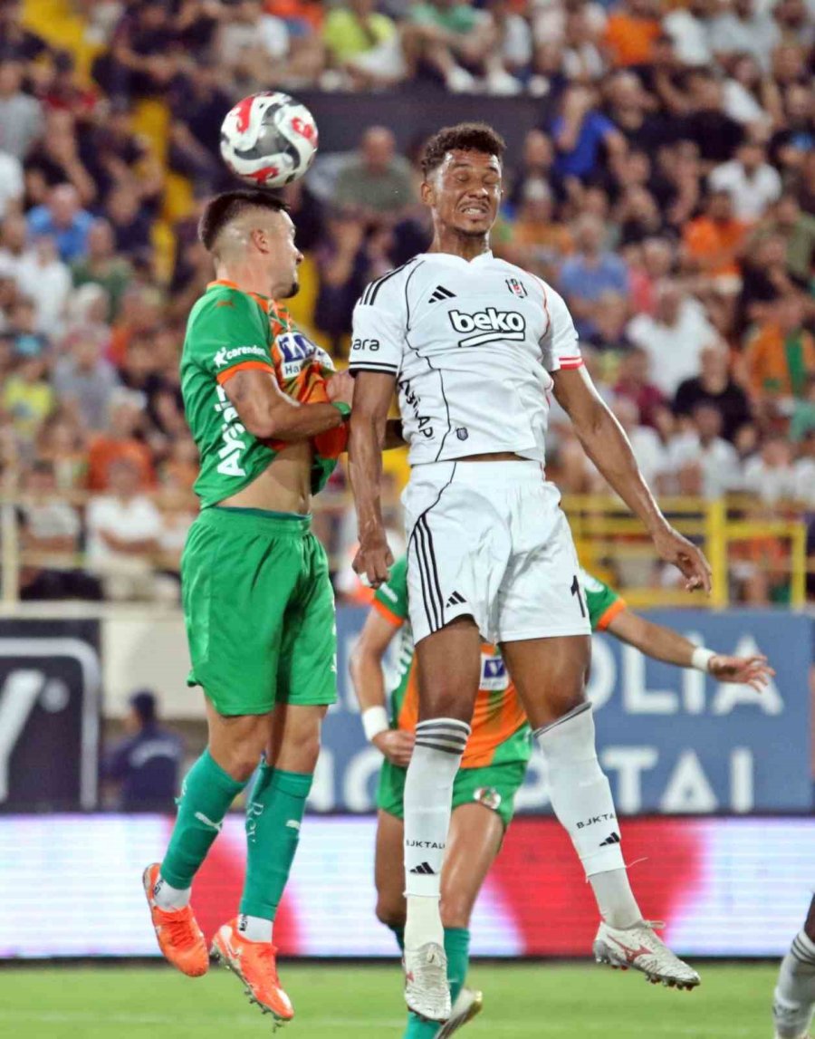 Trendyol Süper Lig: Corendon Alanyaspor: 2 - Beşiktaş 0 (maç Sonucu)