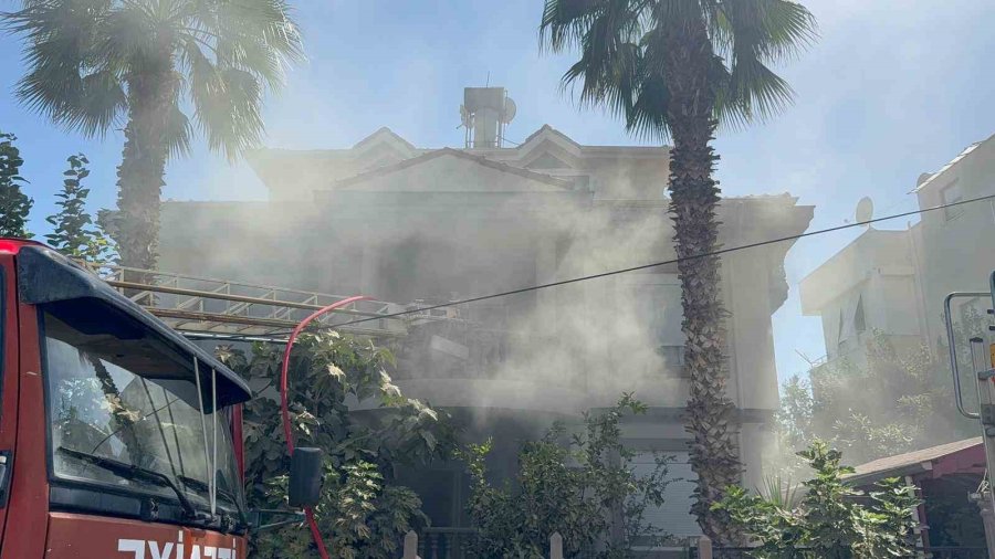 2 Katlı Müstakil Evde Yangın Paniği