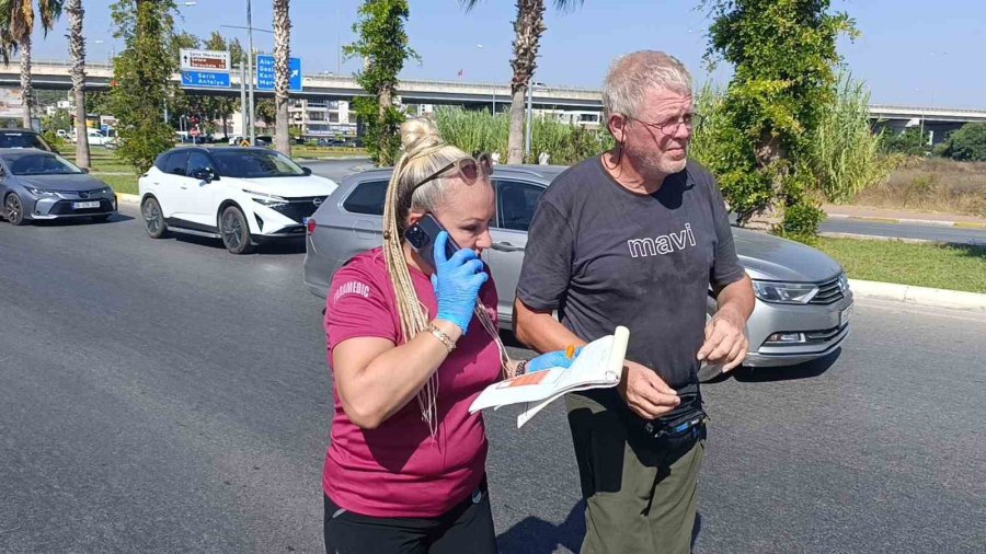 Belçikalı Turistin İnadı, Ekiplere Zor Anlar Yaşattı