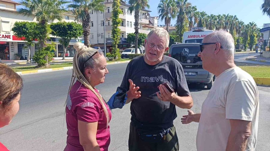 Belçikalı Turistin İnadı, Ekiplere Zor Anlar Yaşattı