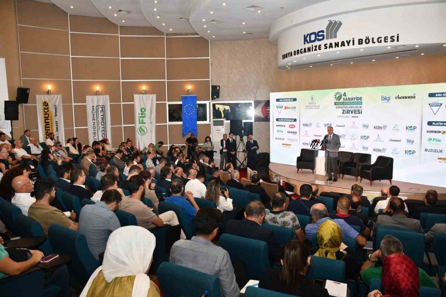 Konya Yeşil Sanayinin Öncüsü Olacak