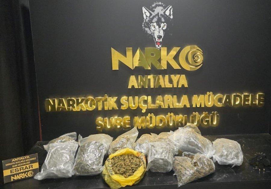 Antalya’da Uyuşturucu Ticareti Operasyonlarında 38 Şüpheli Yakalandı, 23’ü Tutuklandı