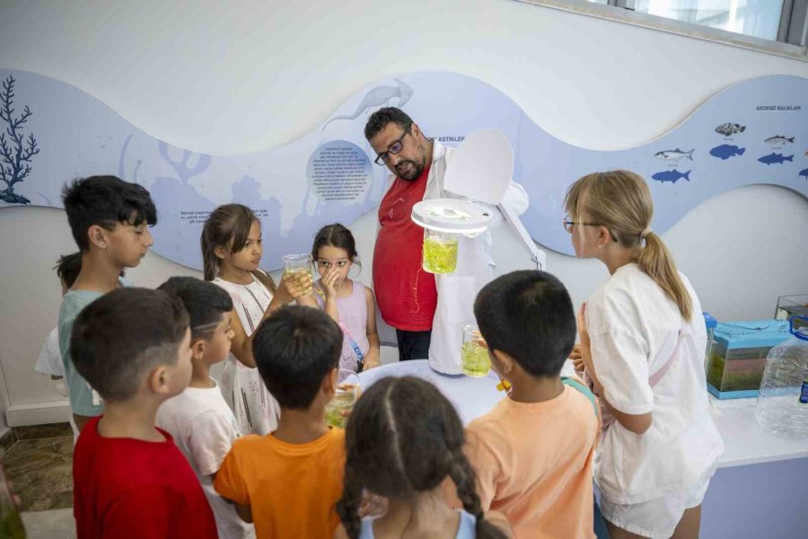 Mersin’de 5 Bin 547 Öğrenci Yaz Tatilini Bilimle Geçirdi