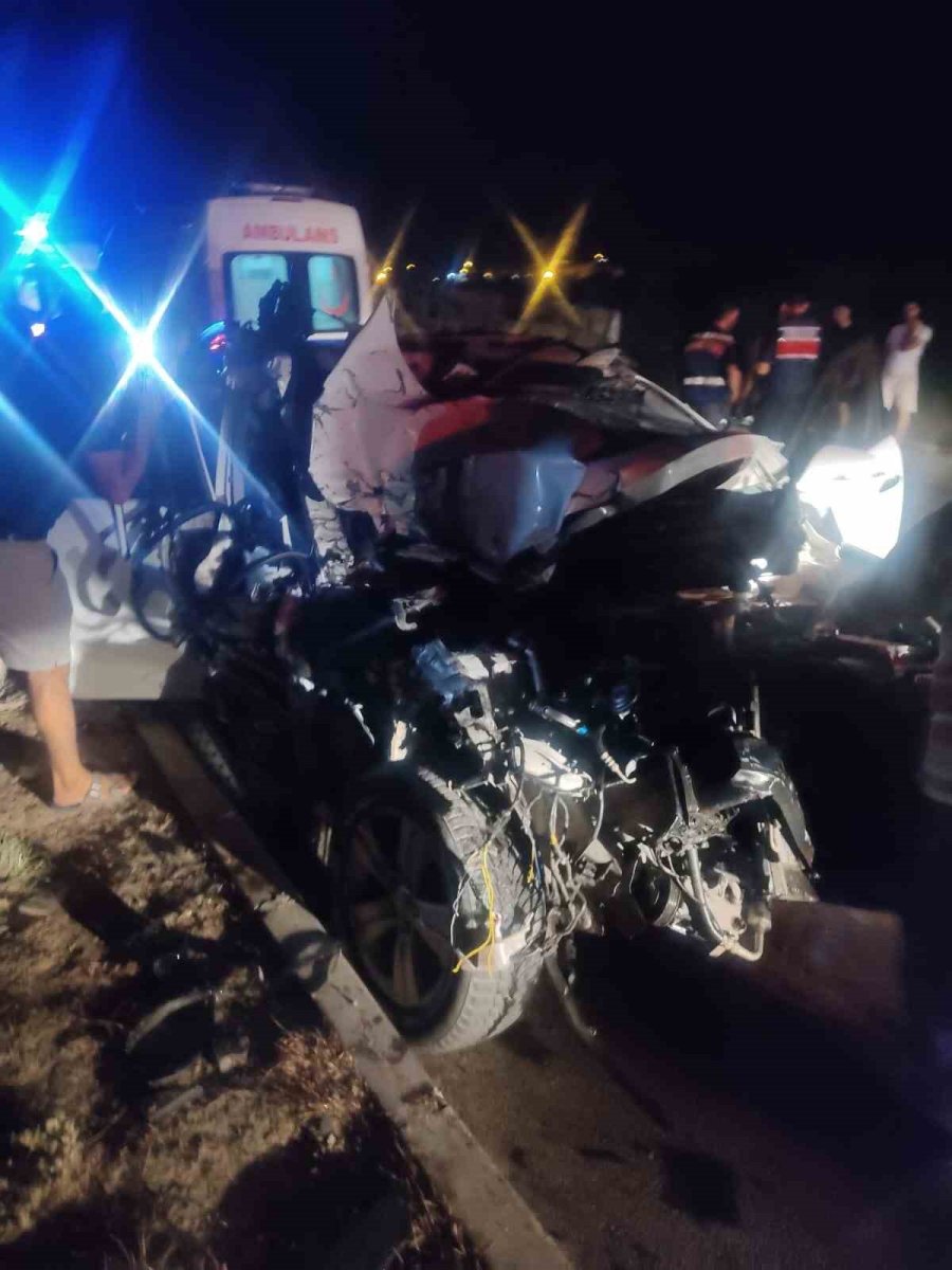 Mersin’de İki Ayrı Kaza: 1 Ölü, 4 Yaralı