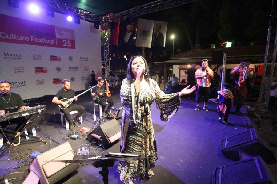 Kepez Kültür Festivali’nde Yörük Ateşi Yandı