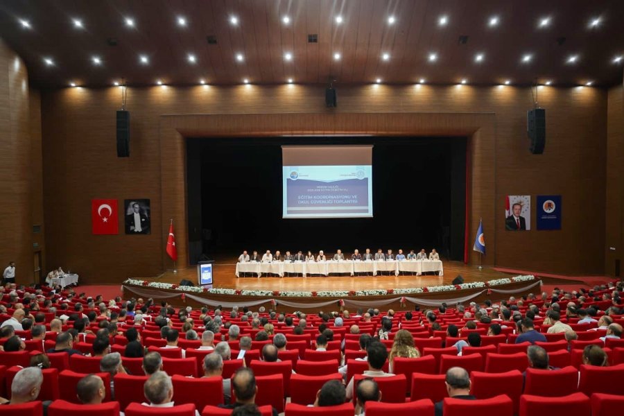 Mersin’de Eğitim Koordinasyonu Ve Okul Güvenliği Toplantısı Yapıldı