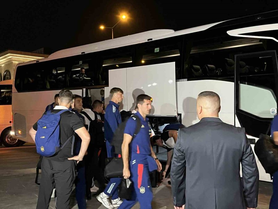 İspanya Milli Takımı, Konya’ya Geldi