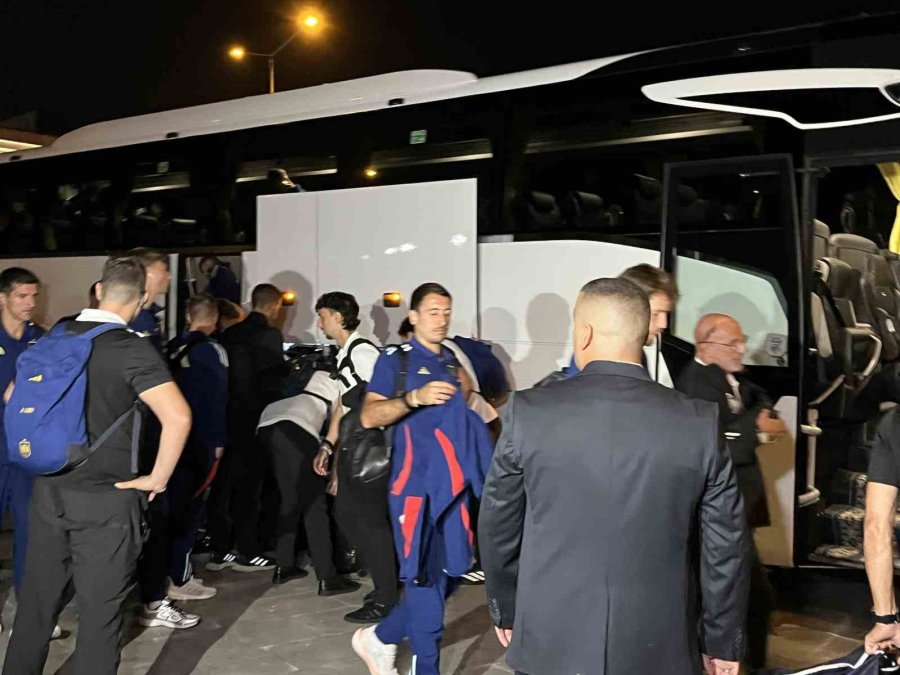 İspanya Milli Takımı, Konya’ya Geldi