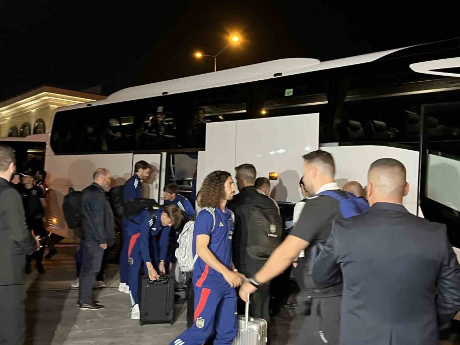 İspanya Milli Takımı, Konya’ya Geldi