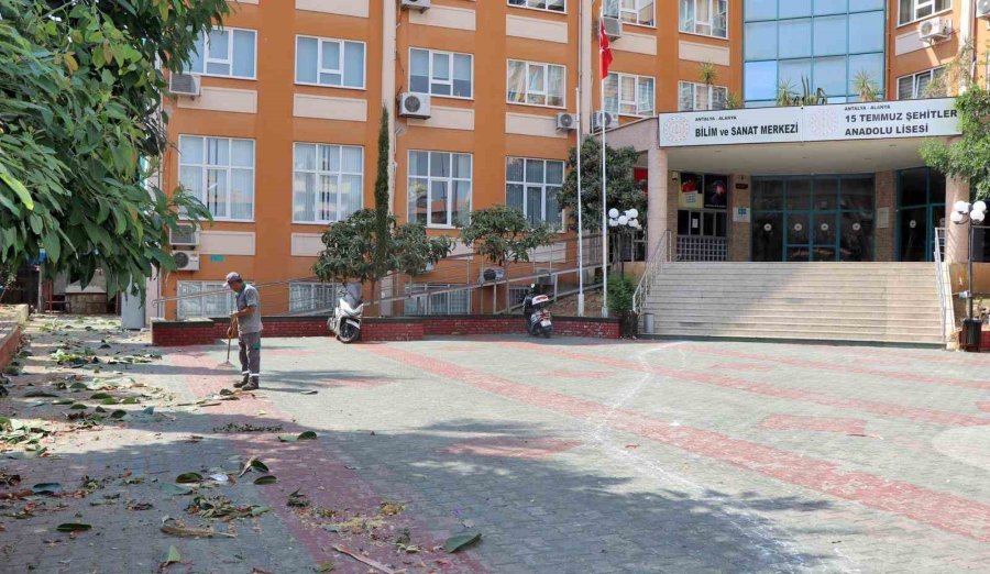 Alanya Belediyesi’nden Okullarda Yeni Dönem Hazırlığı