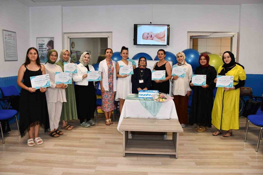 Alanya’da Gebe Okulu Eğitimlerine Devam Ediyor