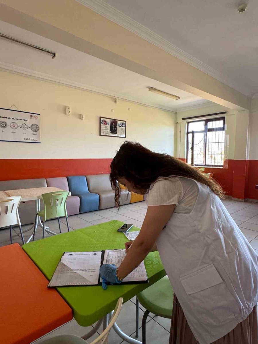 Kemer’de Okul Kantinlerine Sıkı Denetim