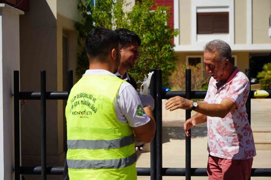 Konyaaltı’nda Atık Yağlar Geri Dönüştürülüyor