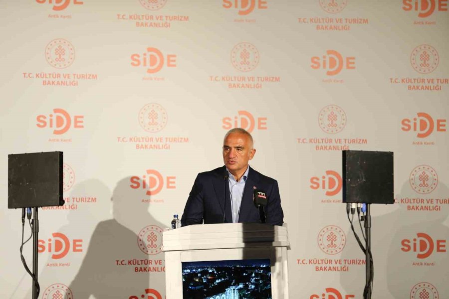 Bakan Ersoy: "antalya’ya Gelen Ziyaretçi Sayısı 11,7 Milyona Ulaştı"