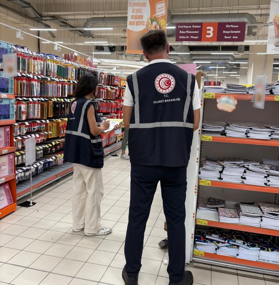 Mersin’de Bin 181 Firma Denetlendi, 626 Bin Tl Ceza Kesildi