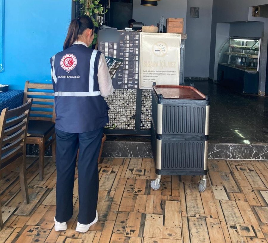 Mersin’de Bin 181 Firma Denetlendi, 626 Bin Tl Ceza Kesildi