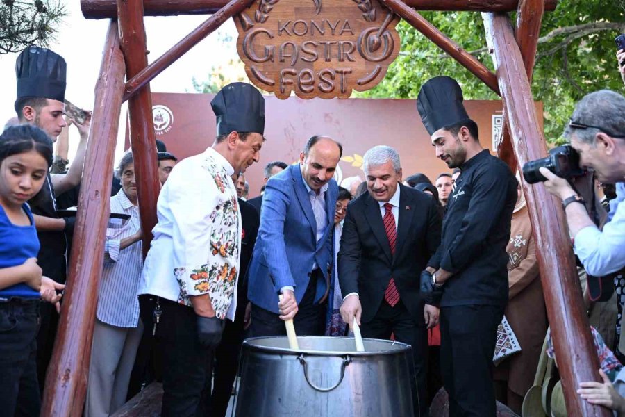 Türkiye’nin En Büyük Gastronomi Festivali Konya’da Başladı