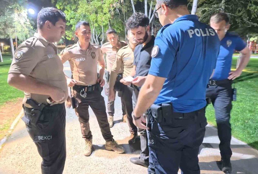 Polis Ve Bekçilerin Alkollü Şahıslarla İmtihanı Karakolda Bitti