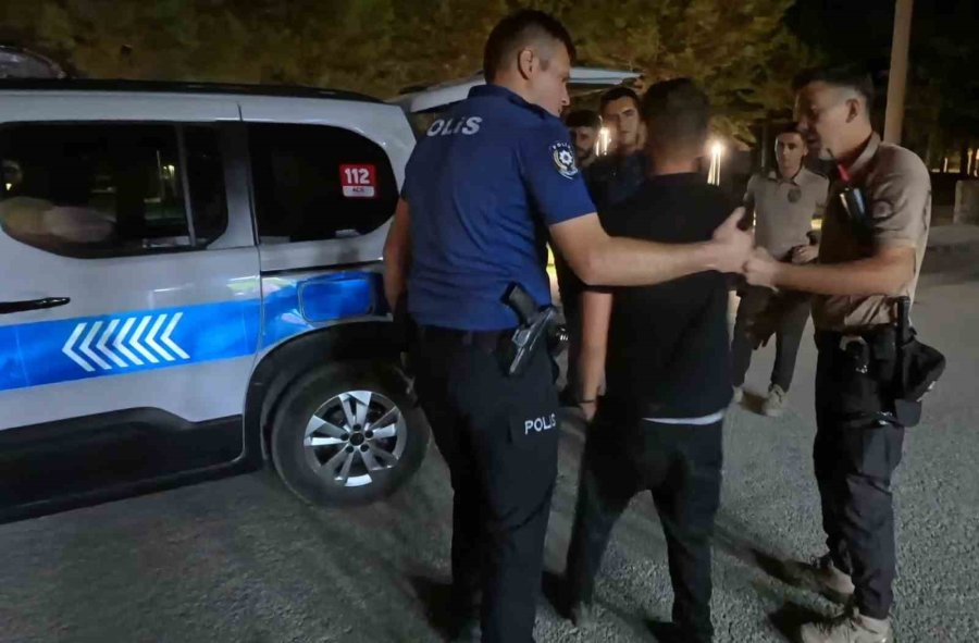 Polis Ve Bekçilerin Alkollü Şahıslarla İmtihanı Karakolda Bitti