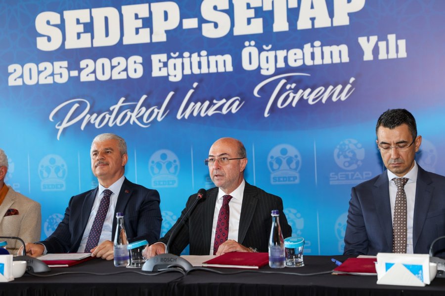 Sedep- Setap 2025-2026 Eğitim Yılı Protokolü İmzalandı