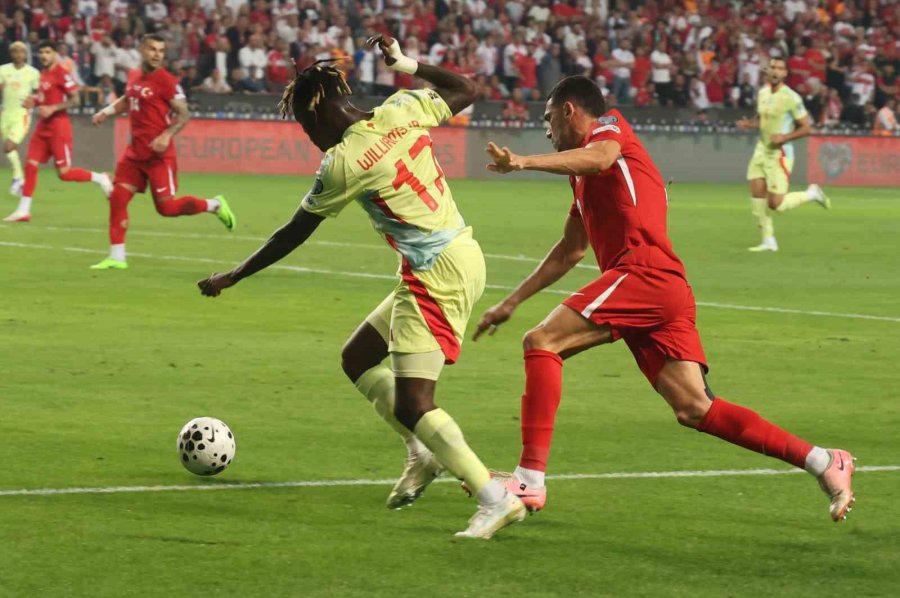 2026 Dünya Kupası Avrupa Elemeleri: Türkiye: 0 - İspanya: 3 (ilk Yarı)