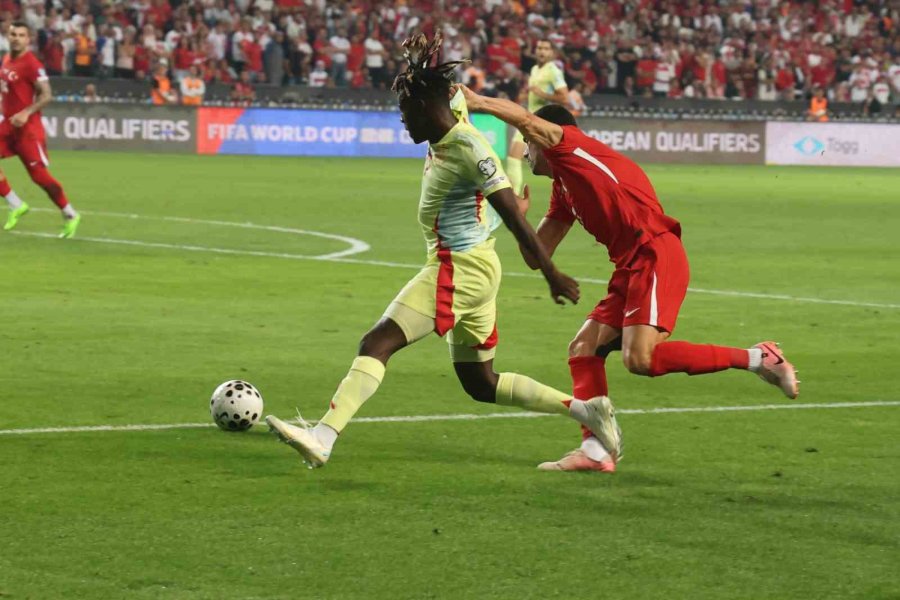 2026 Dünya Kupası Avrupa Elemeleri: Türkiye: 0 - İspanya: 3 (ilk Yarı)
