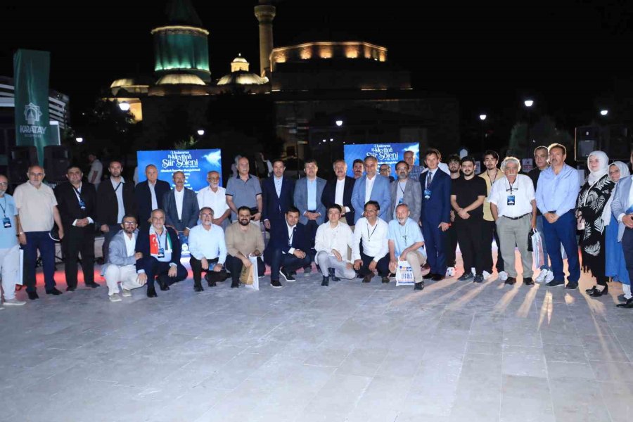 Uluslararası 14. Mevlana Şiir Şöleni Gerçekleştirildi