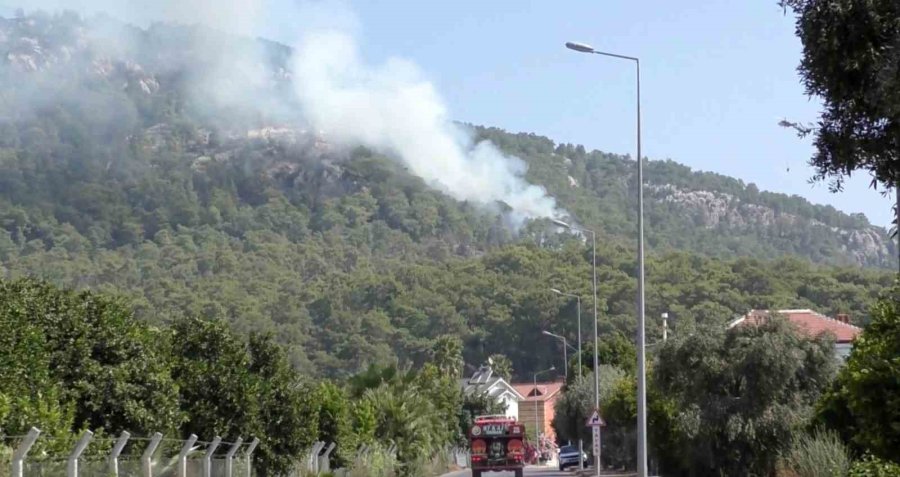 Kemer’de Ormanlık Alanda Çıkan Yangın Büyümeden Kontrol Altına Alındı