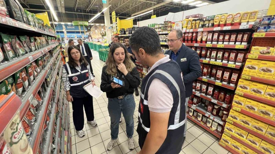 Konya’da Marketlerde Fiyat Denetimi