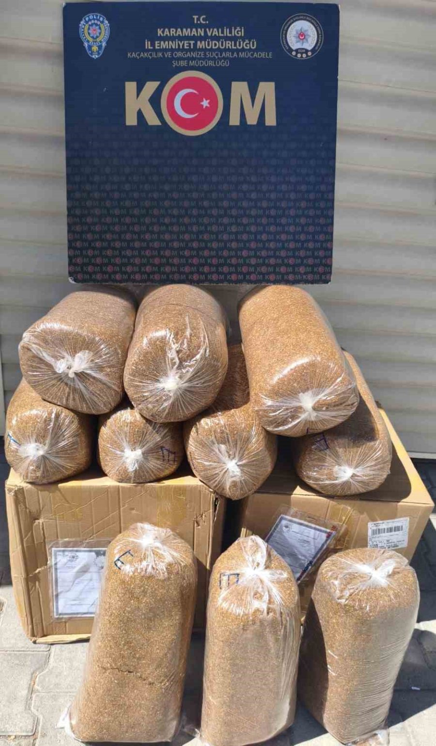 Karaman’da Uyuşturucu Ve Ruhsatsız Silahlar Ele Geçirildi