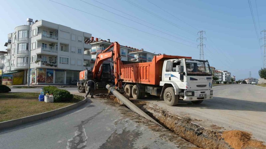 Asat’tan Manavgat Alt Yapısına Stratejik Destek