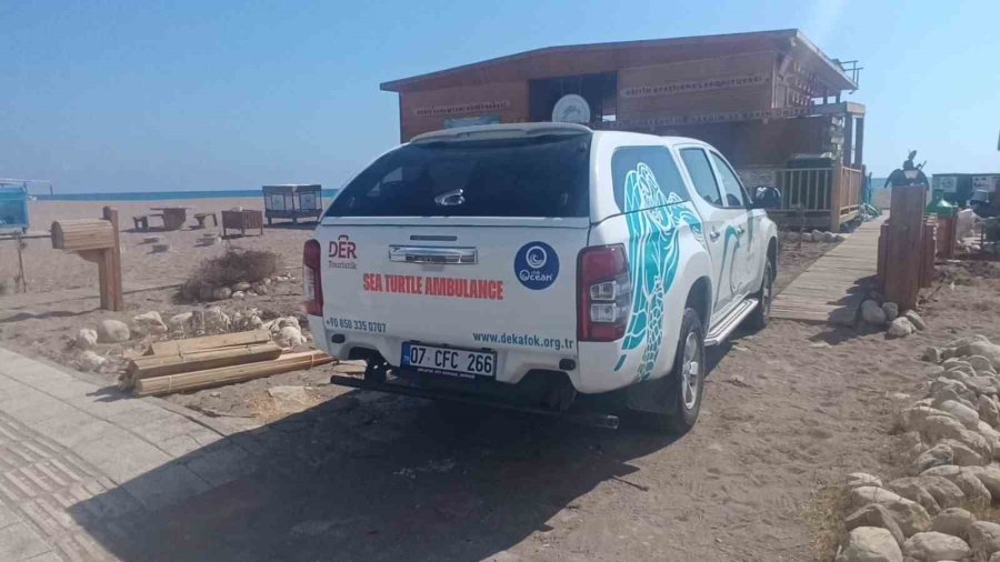 Antalya’da ’deniz Kaplumbağası Ambulansı’ Göreve Başladı