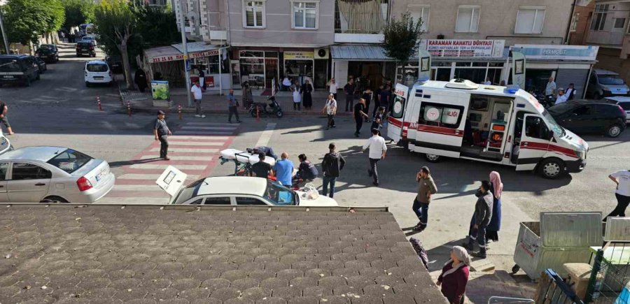 Ekmek Alıp Evine Dönen Yaşlı Adama Motosiklet Çarptı