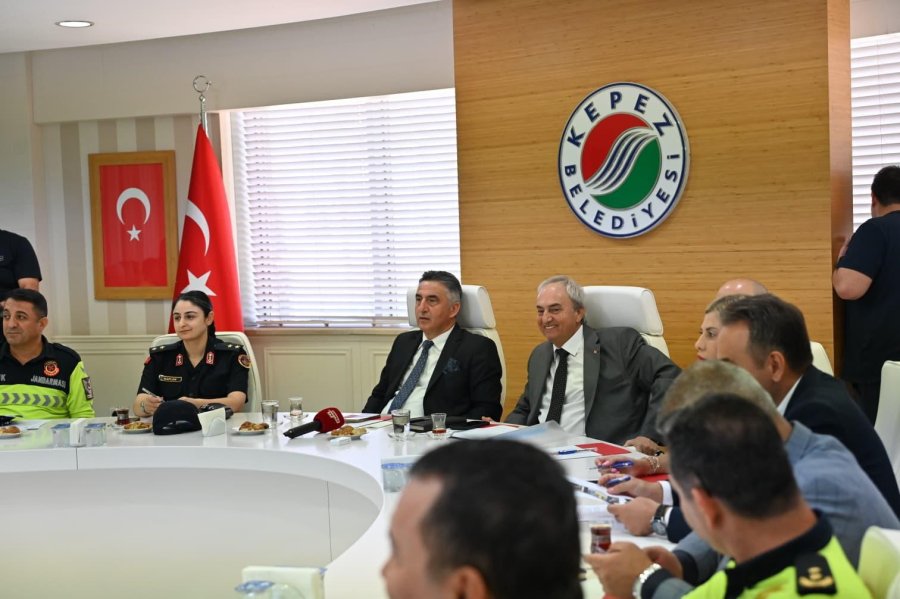 Kepez’in "antalya Motosiklet Trafiği Yönetimi Projesi" Tanıtıldı