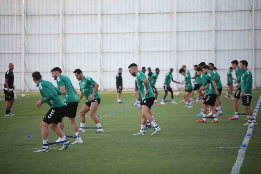 Konyaspor, Alanyaspor Maçının Hazırlıklarını Sürdürüyor