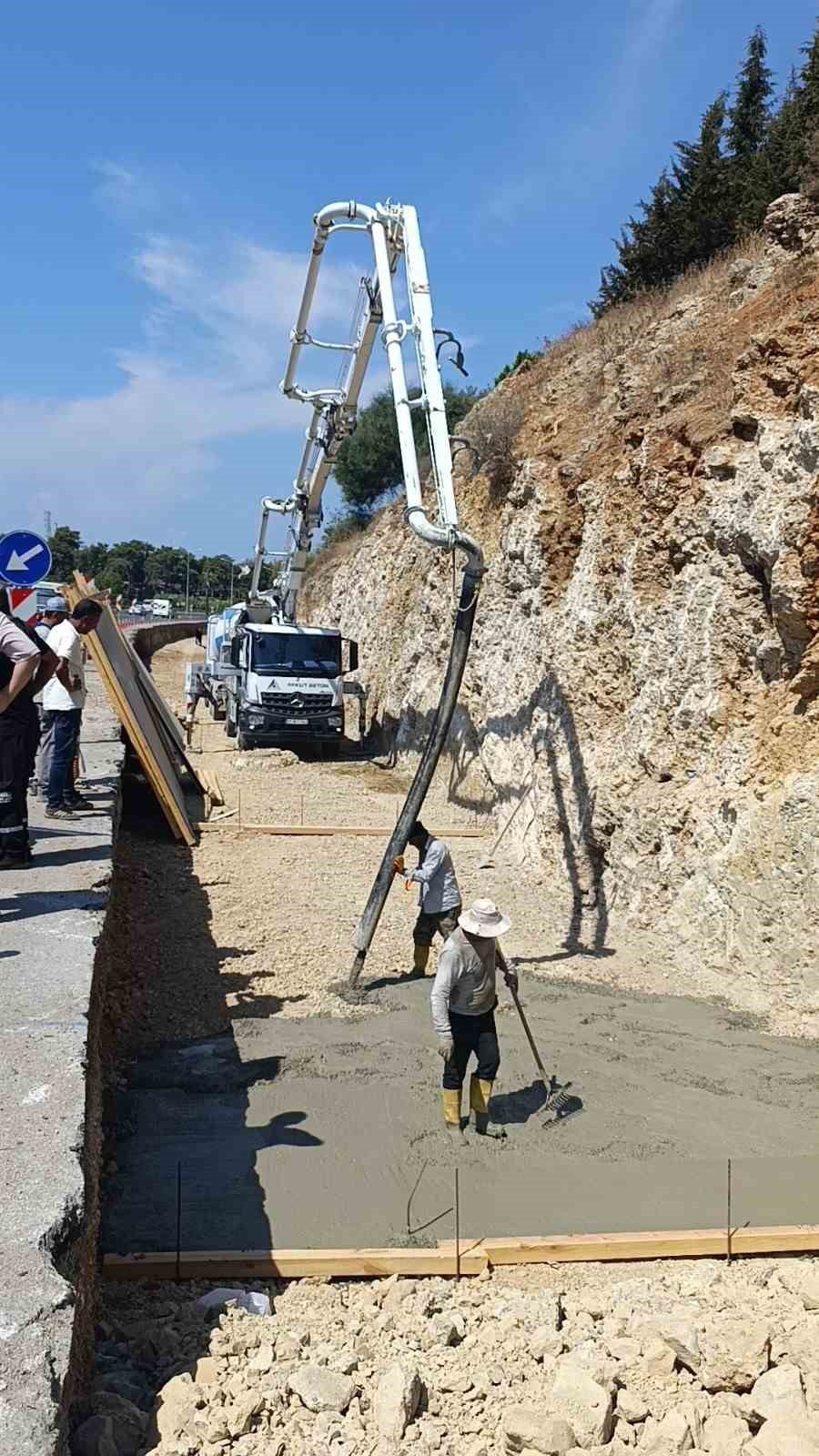 Manavgat Çevre Yolunda Sel Baskınları Sona Erecek